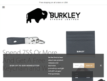 Tablet Screenshot of burkleycase.com
